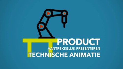 Visueel aantrekkelijk presenteren van producten technische animatie